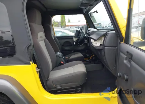 2004 Jeep Wrangler X from USA, damaged, VIN 1J4FA39S24P732070